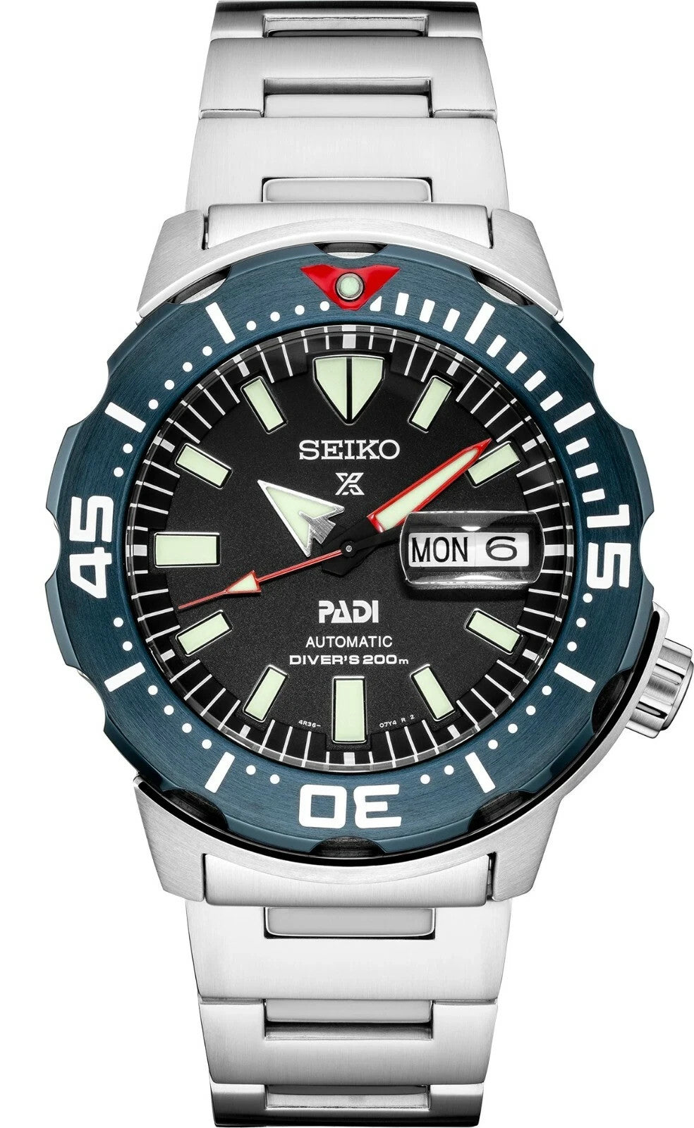 Seiko SRPE27 Prospex PADI Special Edition Men's Diver's Watch New In Box