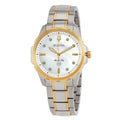 Bulova Marine Star Quartz Diamond Silver Dial Ladies Watch 98P227 New