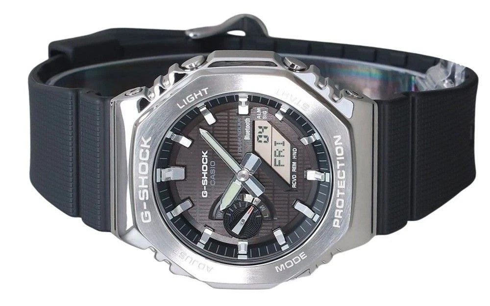 Casio G-Shock G-Steel Black Dial Sports Tough Solar 200M Men's Watch GBM-2100-1A