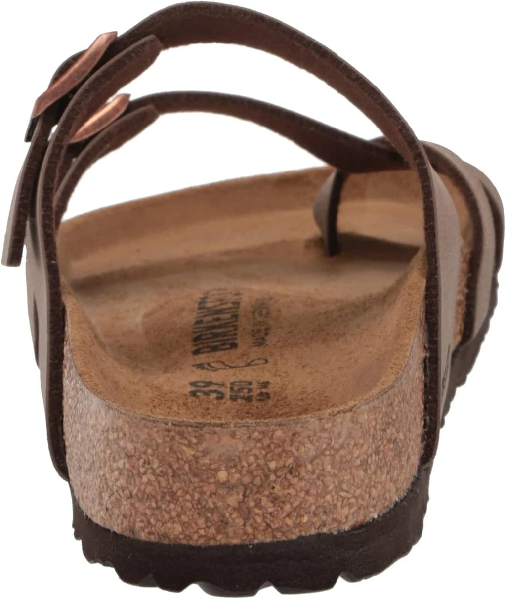 Birkenstock 71061 Unisex Comfortable Mayari Mocha Regular Sandals, Size 9