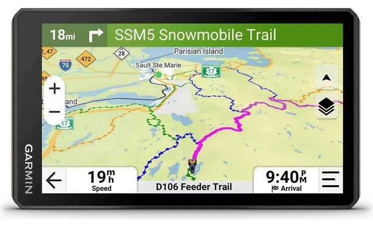 Garmin Tread 2 6in Powersport Navigator Preloaded Mapping 010-02972-00 Open Box