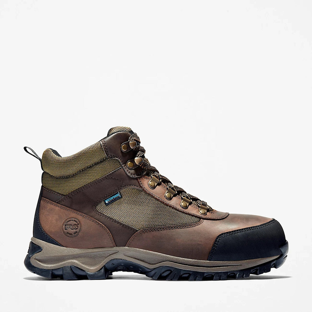 Timberland Mens Keele Ridge Steel Toe Waterproof Brown TB1A1Q80214 Size 10.5
