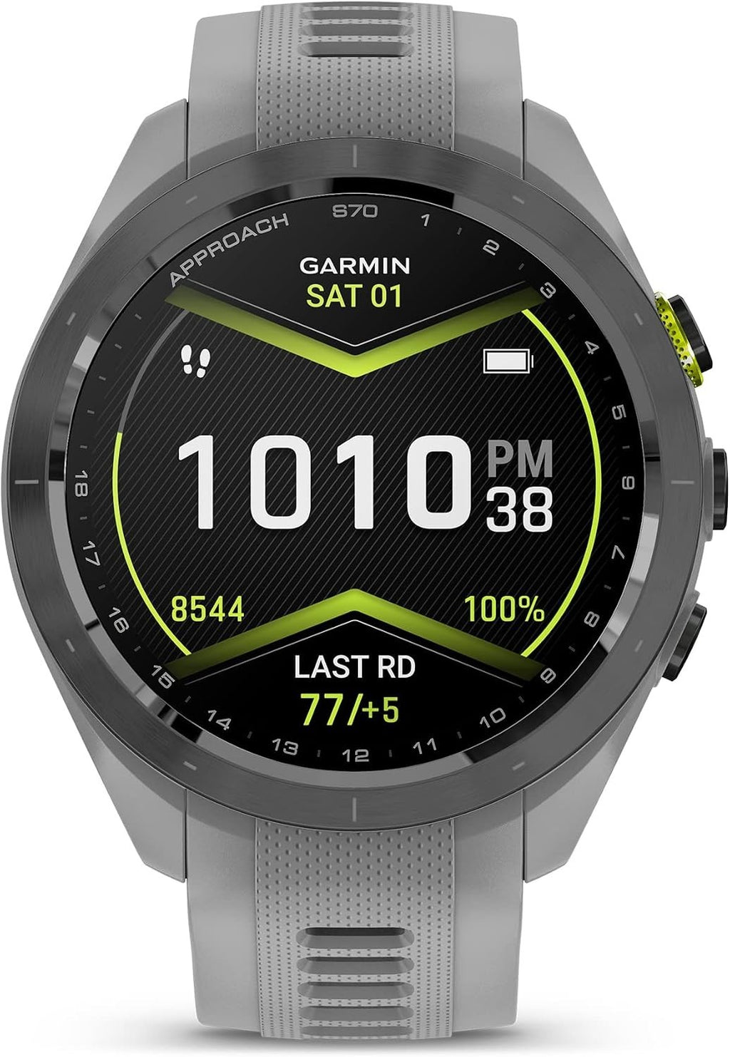 Garmin Approach S70 Gray 42mm Women Golf GPS Watch 43000+ Courses Open Box New