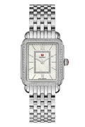 Michele Deco II Mid-Size Diamond Dial Ladies Watch MWW06I000001 New 100% Auth