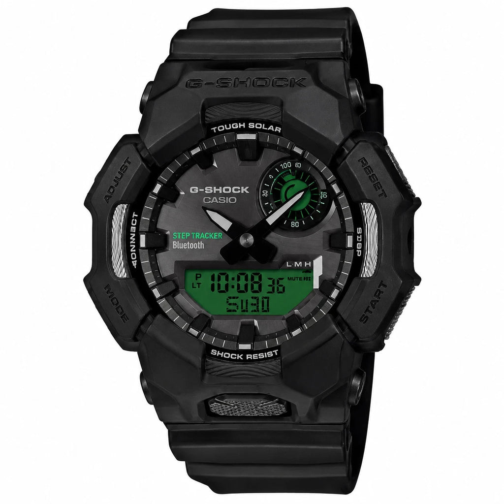 Casio G-Shock GA-B010 Series Ana-Dig GAB010BEG-1A Black & Green Brand New In Box