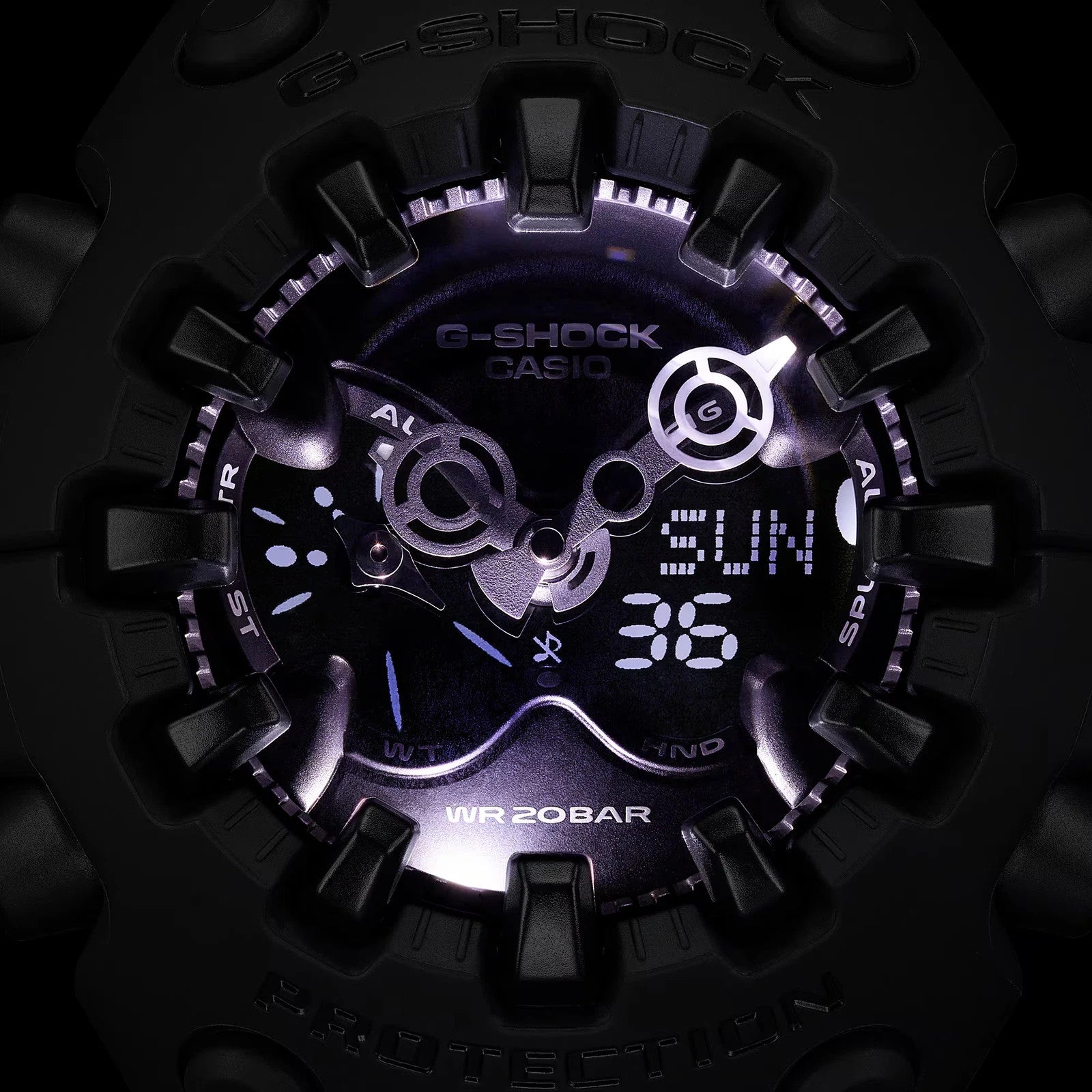 Casio G-Shock GA-V01-1A CoolEyes 200M Analog-Digital Men's Watch, Black
