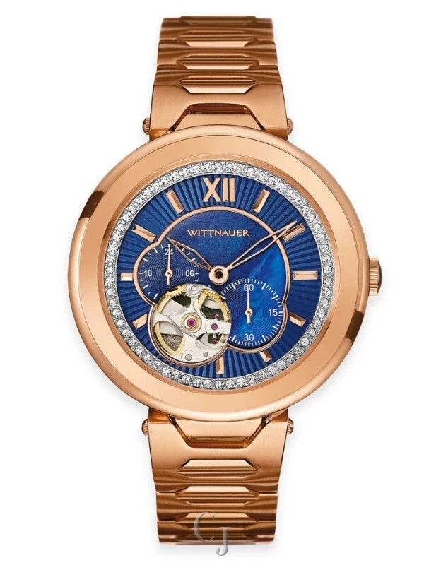 WITTNAUER WOMEN’S BLUE DIAL WATCH WN4024 Brand New