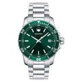 New Movado 800 Green Steel Men's Watch 2600136 New In Box
