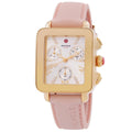 Michele Deco Sport Chronograph Quartz Silver Dial Ladies Watch MWW06K000072