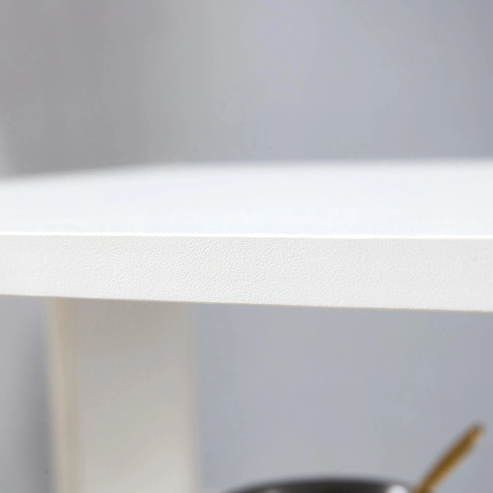 Simple white side table , 2-tier small space end table ,modern night stand, sofa table, side table with storage shelve - PremiumBrandGoods