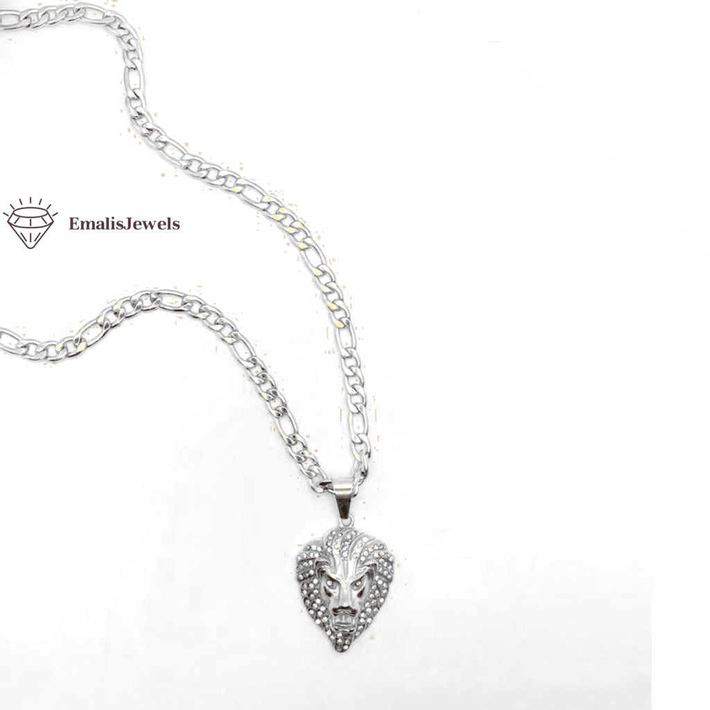 Stainless Steel Chain Necklace and Stainless Steel Pendant Sets by Emalis - PremiumBrandGoods