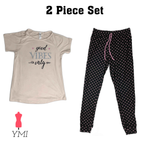 Women's Silky Soft Cozy Pajama/Lounge 2 pc Set (Multiple Sizes)